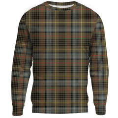Stewart Hunting Weathered Tartan Plaid Sweatshirt