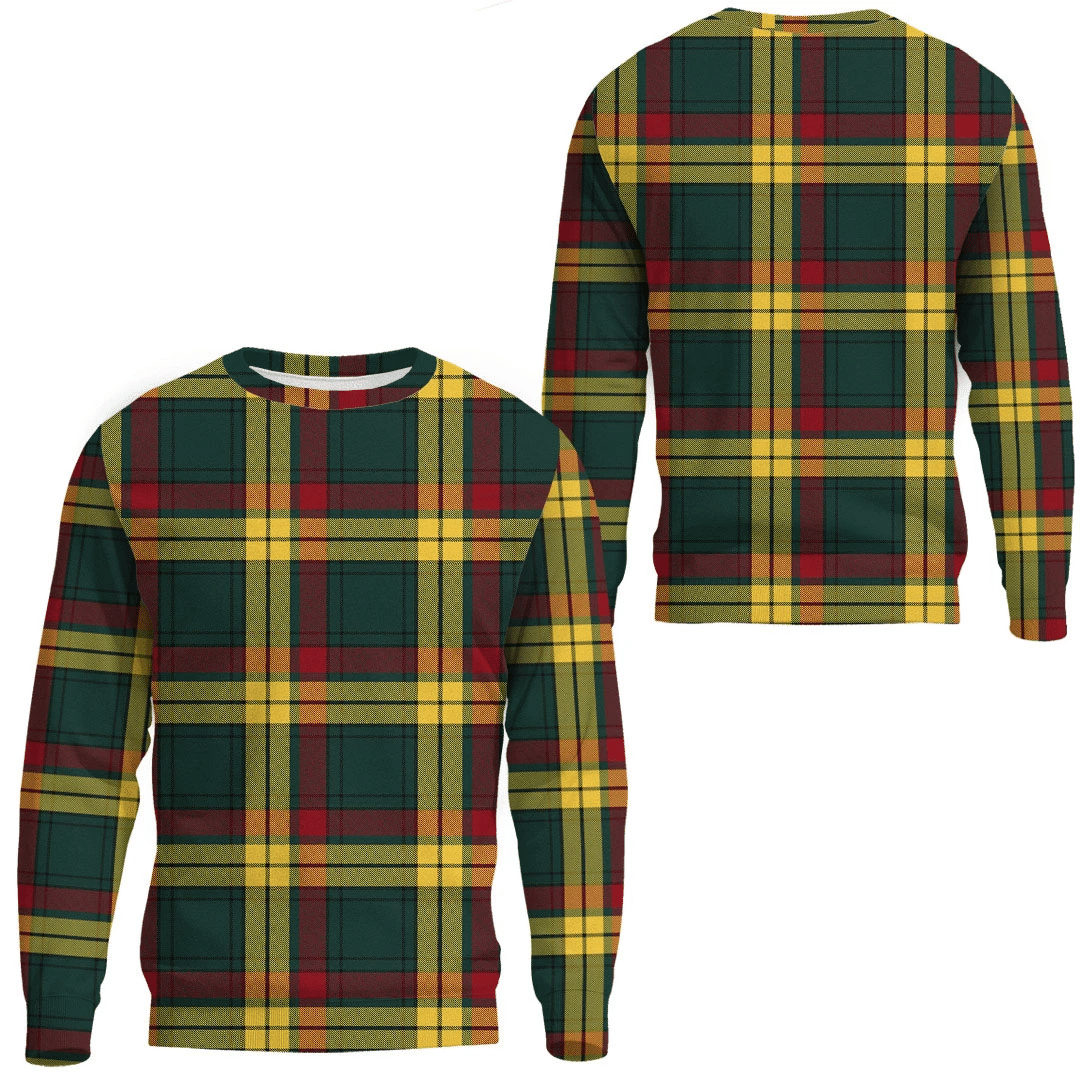 MacMillan Old Modern Tartan Plaid Sweatshirt