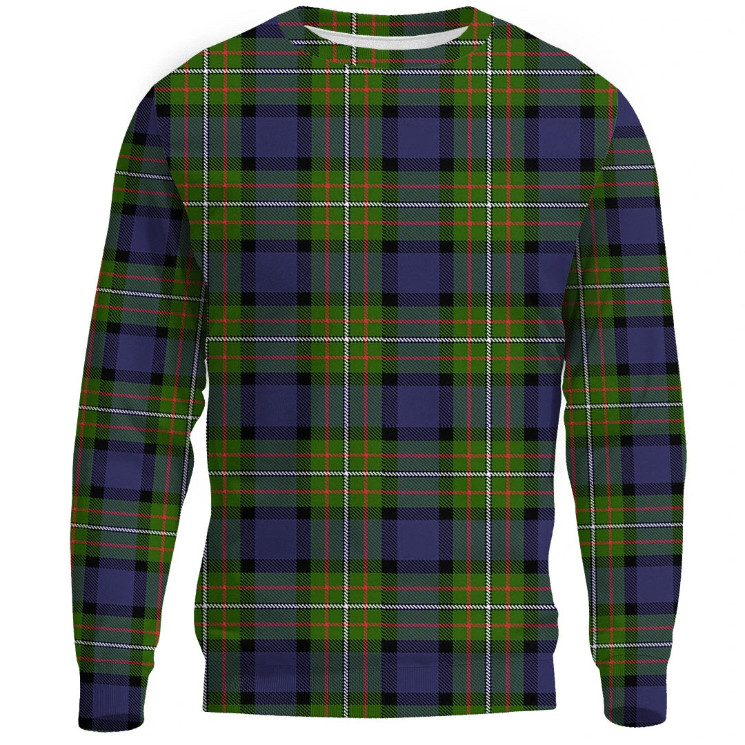 Fergusson Modern Tartan Plaid Sweatshirt