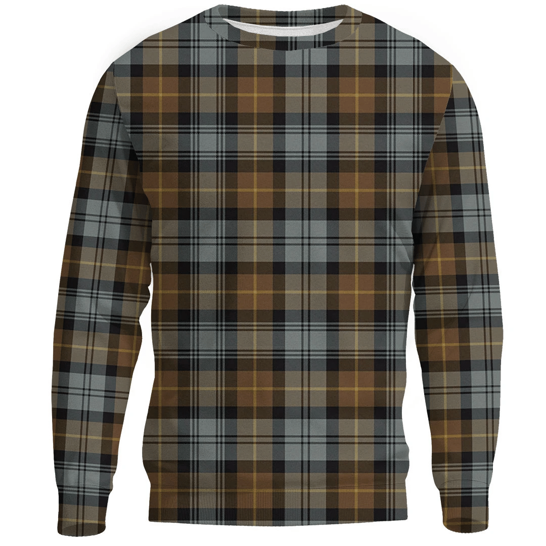 Gordon Weathered Tartan Plaid Sweatshirt