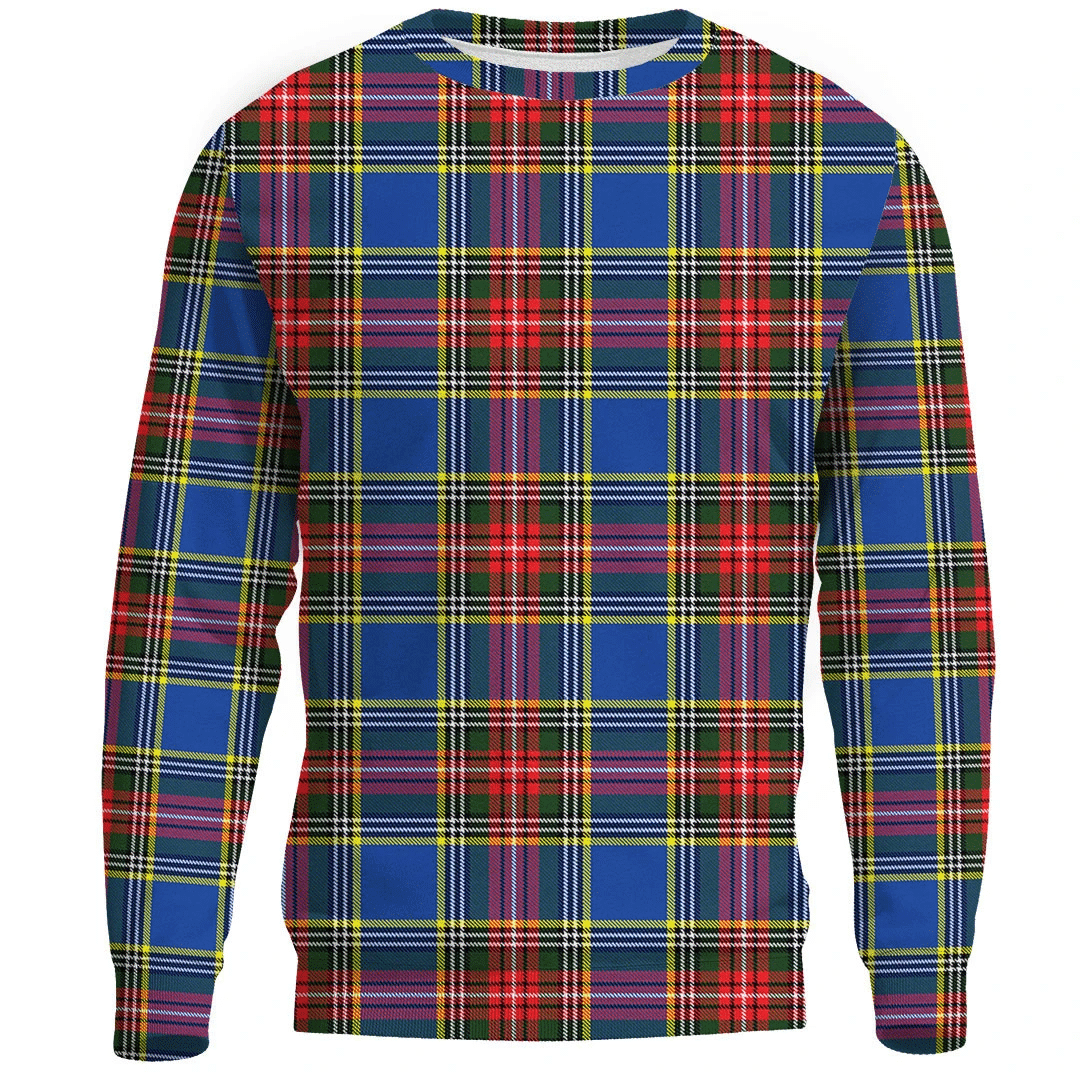 MacBeth Modern Tartan Plaid Sweatshirt