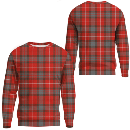 Fraser Weathered Tartan Plaid Sweatshirt