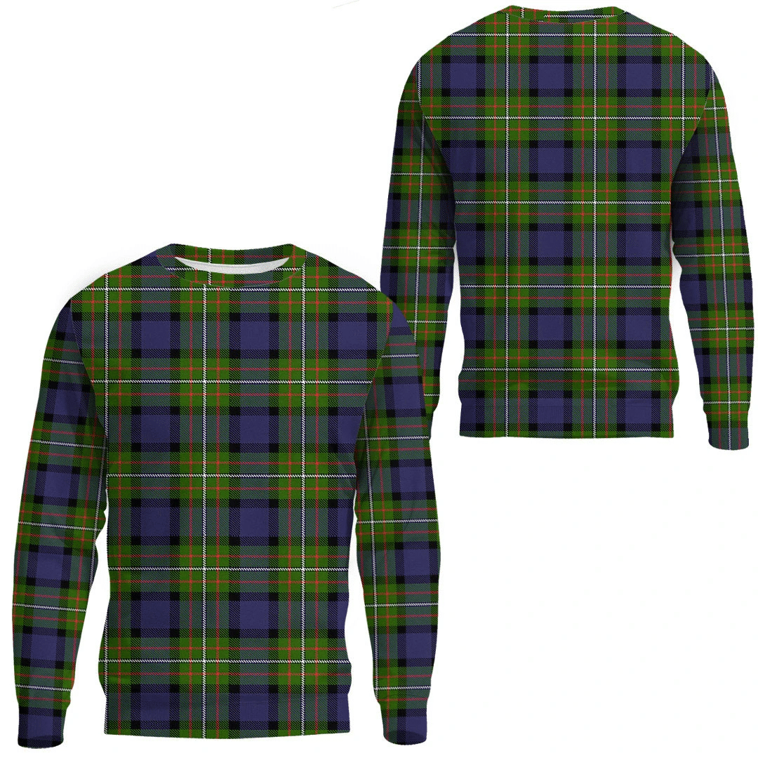 Fergusson Modern Tartan Plaid Sweatshirt