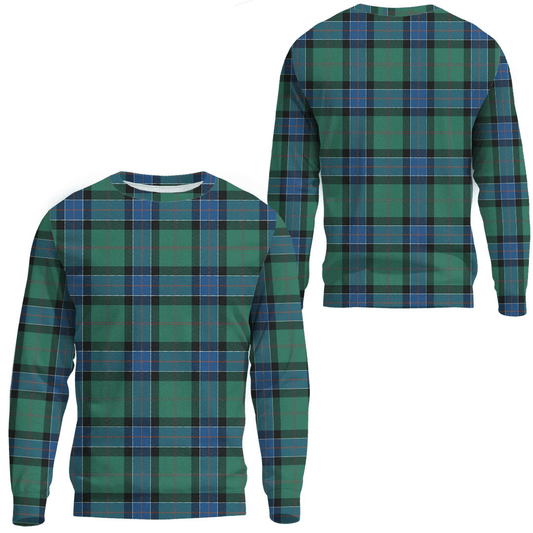 Sinclair Hunting Ancient Tartan Plaid Sweatshirt