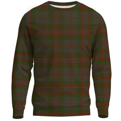 Gray Hunting Tartan Plaid Sweatshirt