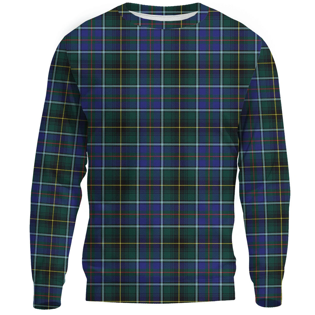 MacInnes Modern Tartan Plaid Sweatshirt