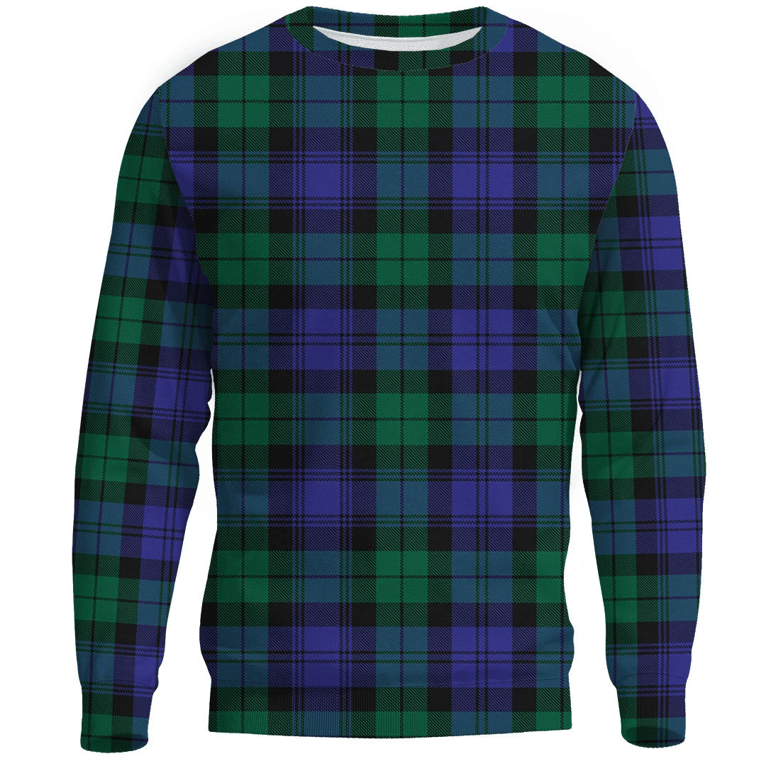 Blackwatch Modern Tartan Plaid Sweatshirt