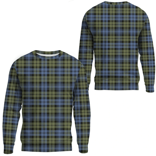 Campbell Faded Tartan Plaid Sweatshirt