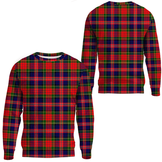 MacPherson Modern Tartan Plaid Sweatshirt