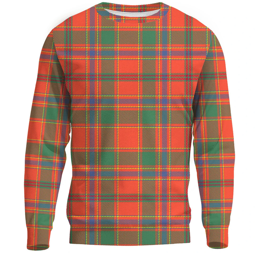 Munro Ancient Tartan Plaid Sweatshirt