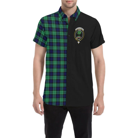 Abercrombie Tartan Short Sleeves Shirt Half Style