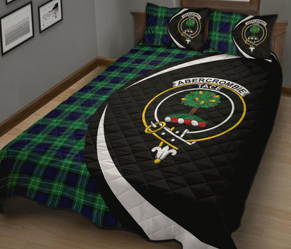 Abercrombie Tartan Quilt Bed Set Circle Style