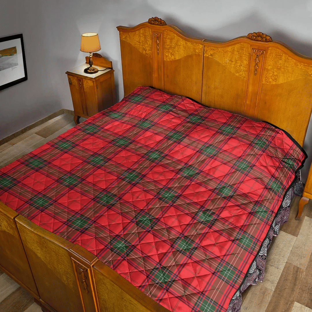 Seton Modern Tartan Plaid Quilt