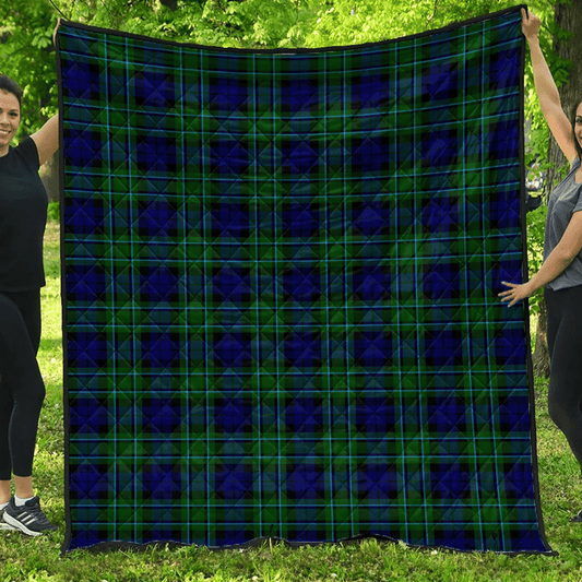 MacCallum Modern Tartan Plaid Quilt