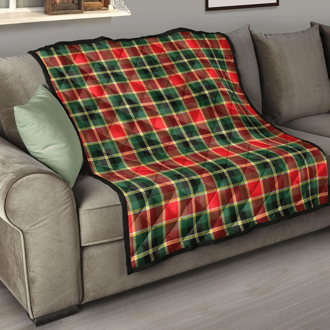 MacLachlan Hunting Modern Tartan Plaid Quilt