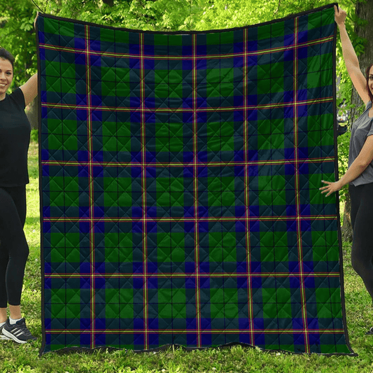 Carmichael Modern Tartan Plaid Quilt