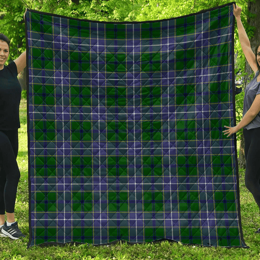 Wishart Hunting Modern Tartan Plaid Quilt