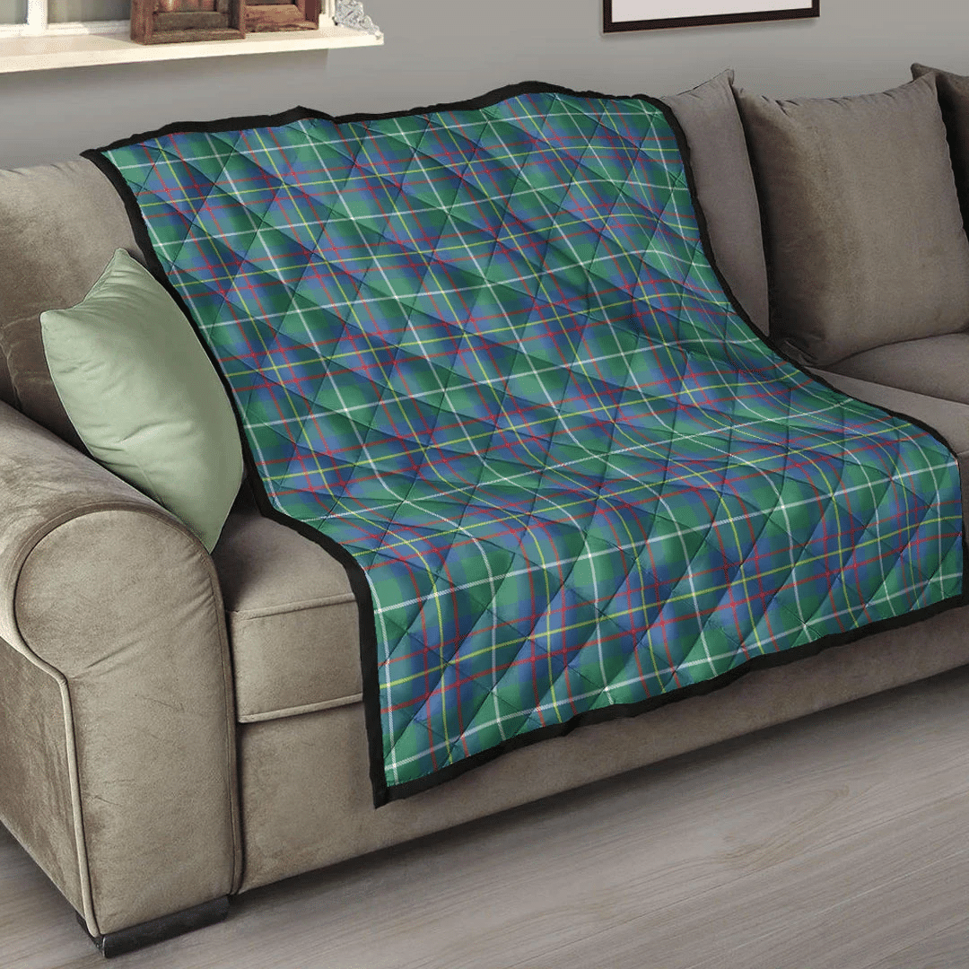 Inglis Ancient Tartan Plaid Quilt