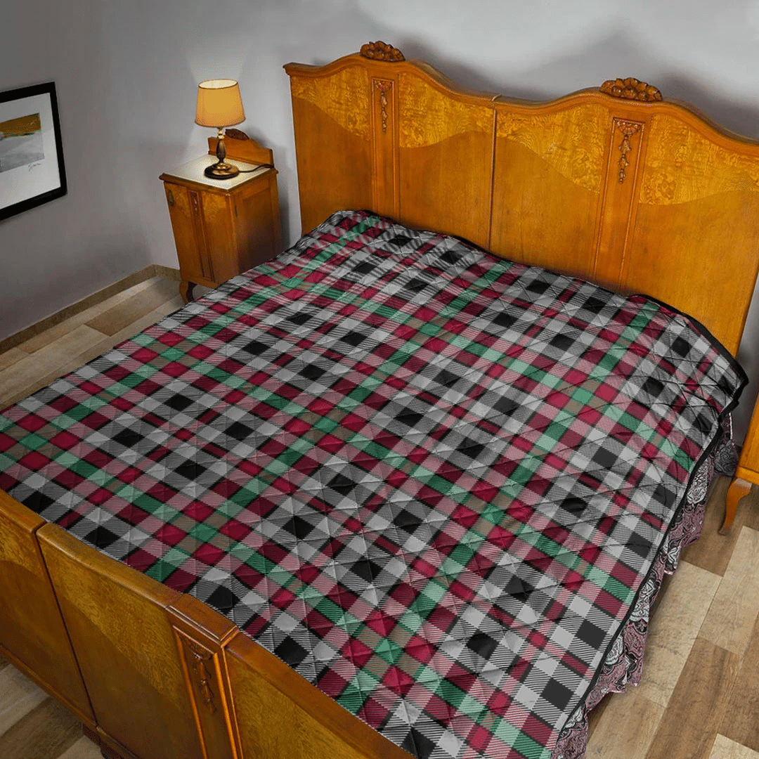 Borthwick Ancient Tartan Plaid Quilt