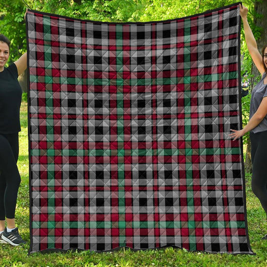 Borthwick Ancient Tartan Plaid Quilt