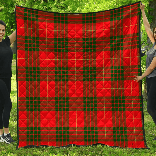 Cameron Modern Tartan Plaid Quilt