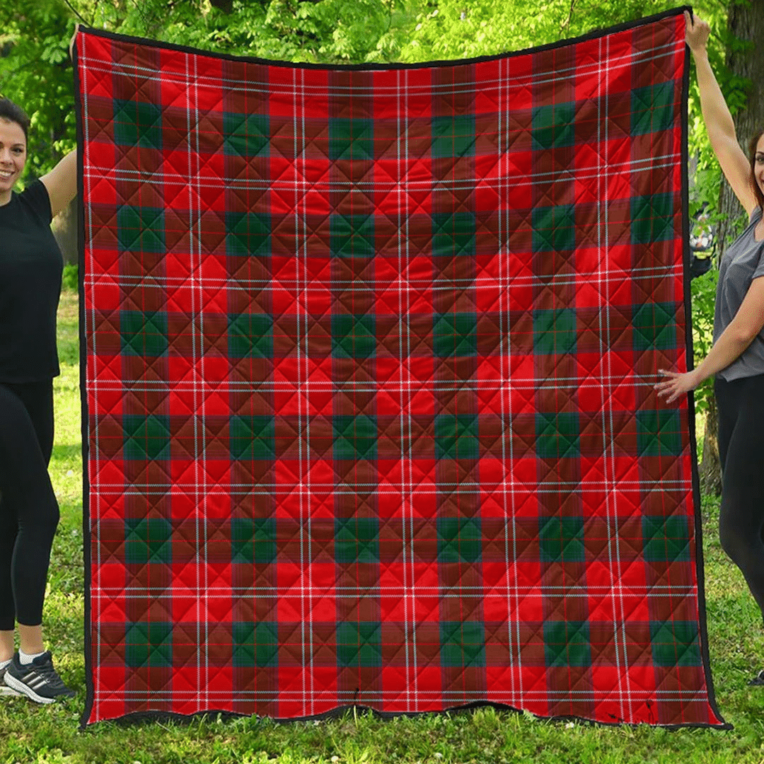 Chisholm Modern Tartan Plaid Quilt