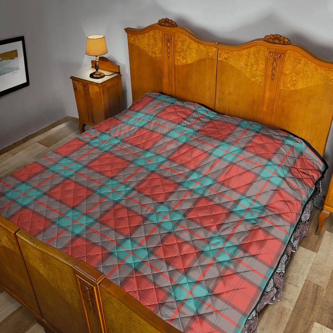 Dunbar Ancient Tartan Plaid Quilt