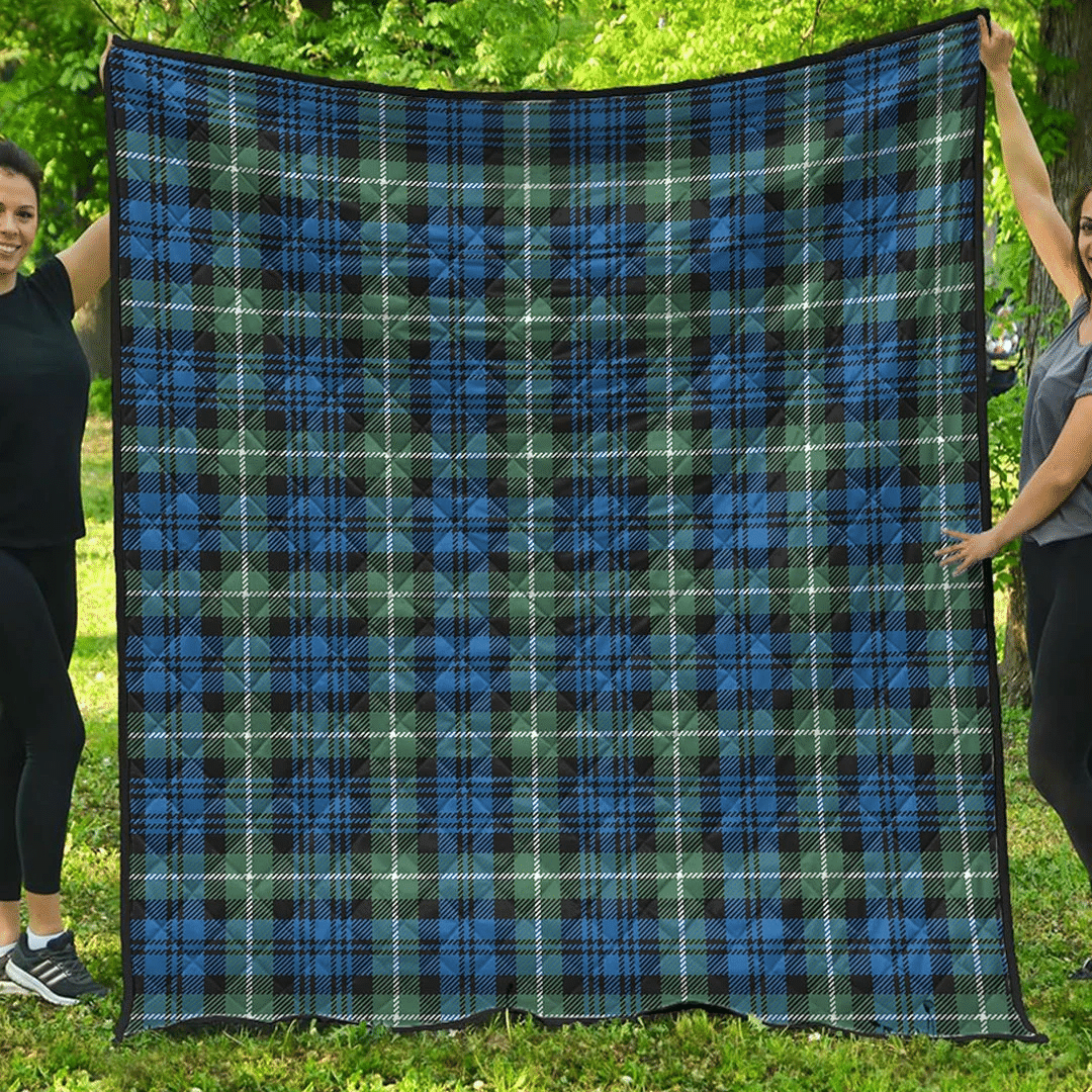 Lamont Ancient Tartan Plaid Quilt