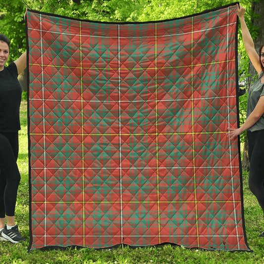 Bruce Ancient Tartan Plaid Quilt