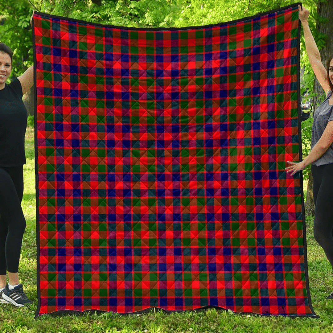 Gow Modern Tartan Plaid Quilt