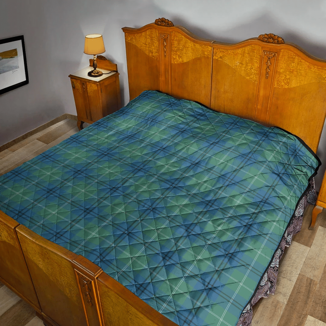 Oliphant Ancient Tartan Plaid Quilt