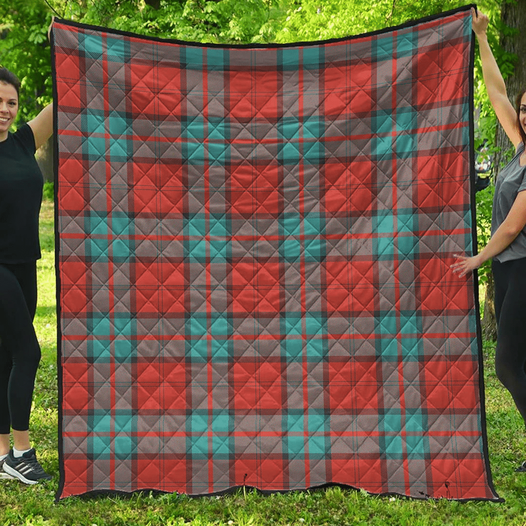 Dunbar Ancient Tartan Plaid Quilt