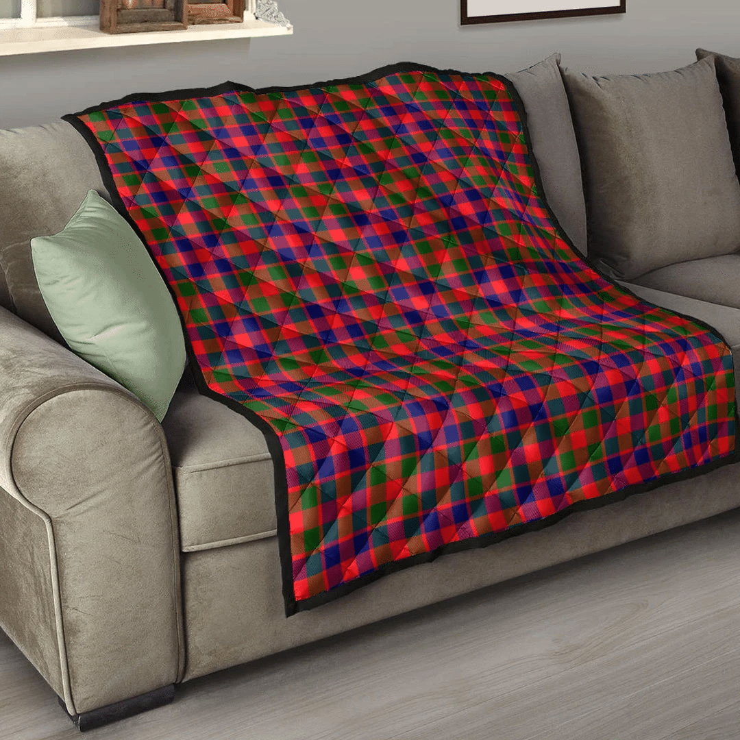 Gow Modern Tartan Plaid Quilt