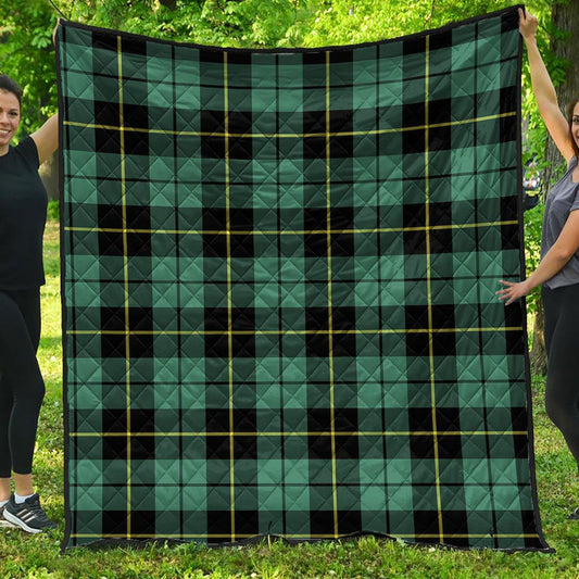 Wallace Hunting Ancient Tartan Plaid Quilt