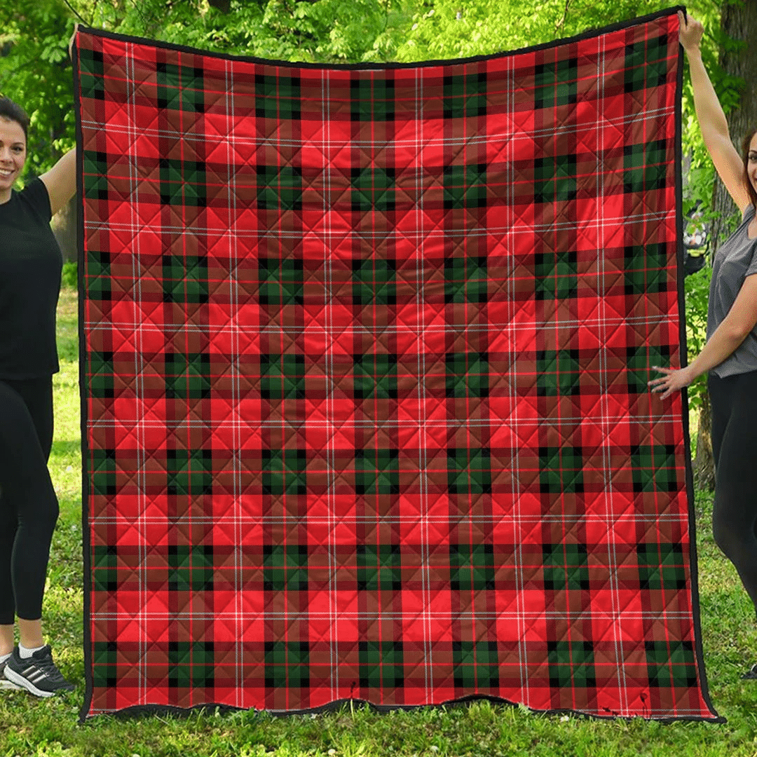 Nesbitt Modern Tartan Plaid Quilt