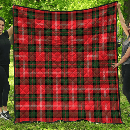 Nesbitt Modern Tartan Plaid Quilt