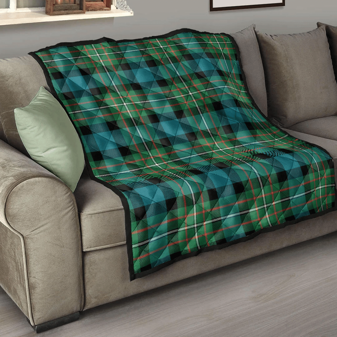 FERGUSON ANCIENT Tartan Plaid Quilt