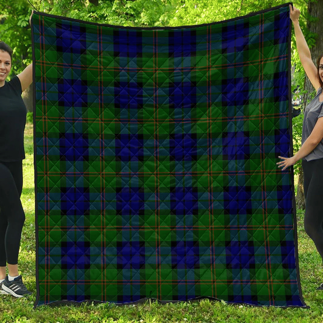 Dundas Modern 02 Tartan Plaid Quilt