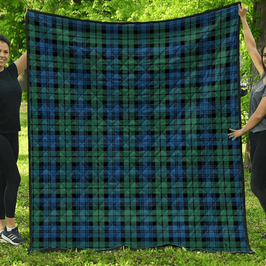 Campbell Ancient 02 Tartan Plaid Quilt