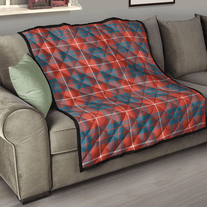 Hamilton Ancient Tartan Plaid Quilt