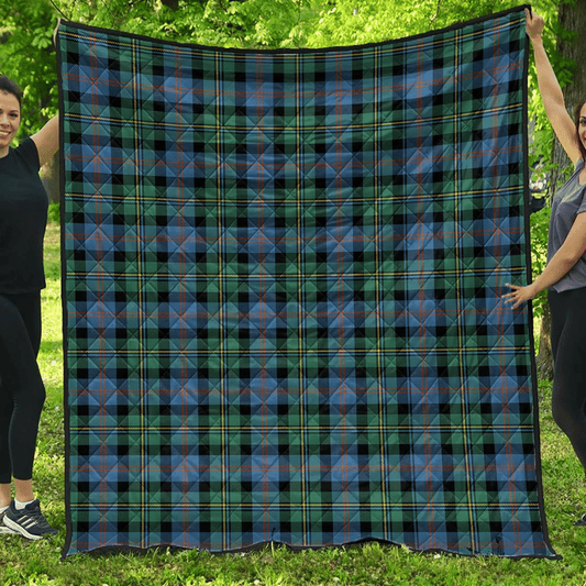 Malcolm Ancient Tartan Plaid Quilt