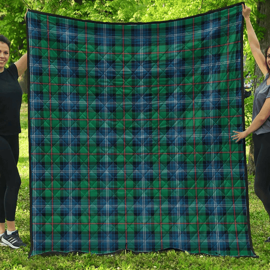 Urquhart Ancient Tartan Plaid Quilt