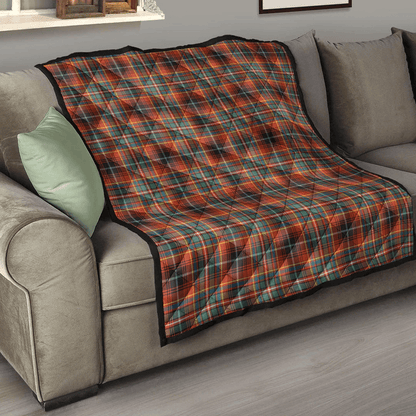 Innes Ancient Tartan Plaid Quilt