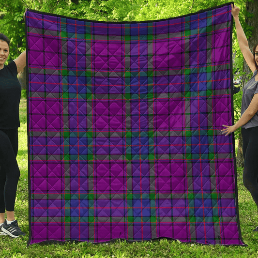 Wardlaw Modern Tartan Plaid Quilt