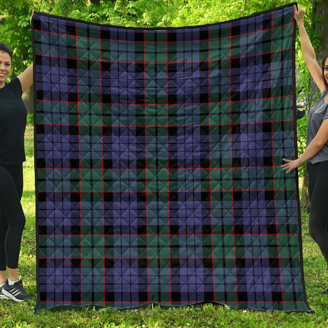 Fletcher Modern Tartan Plaid Quilt