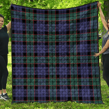 Fletcher Modern Tartan Plaid Quilt