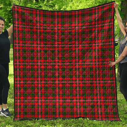 MacKinnon Modern Tartan Plaid Quilt