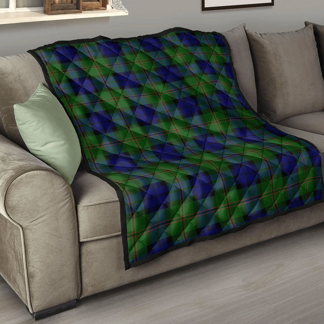 Dundas Modern 02 Tartan Plaid Quilt