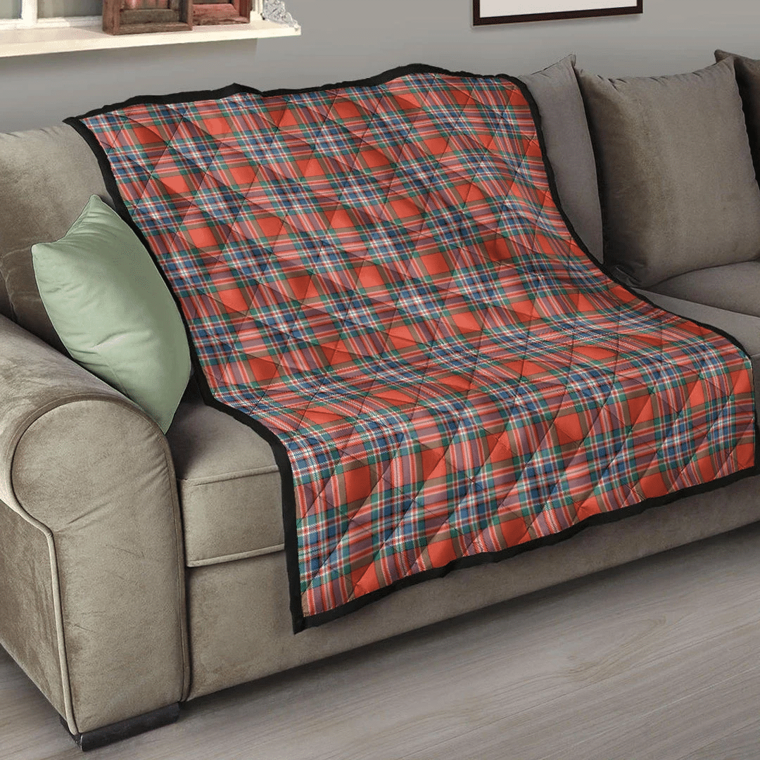 MacFarlane Ancient Tartan Plaid Quilt