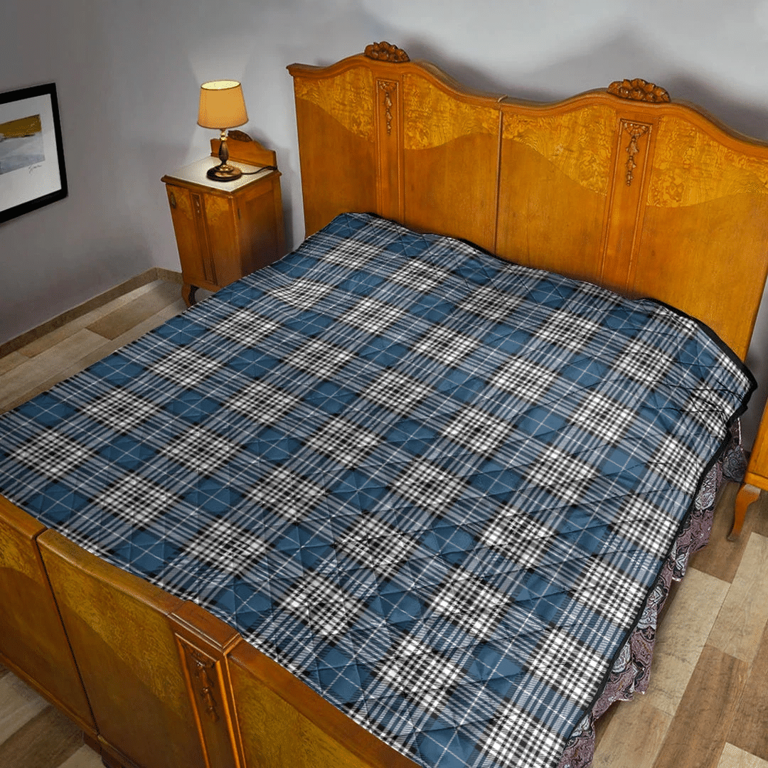 Napier Modern Tartan Plaid Quilt